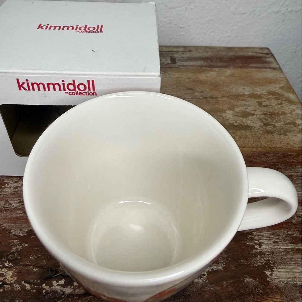 Kimmidoll Collection Yumiko Mug Compassion Japan Kokeshi Doll Ceramic NEW - Picture 4 of 7